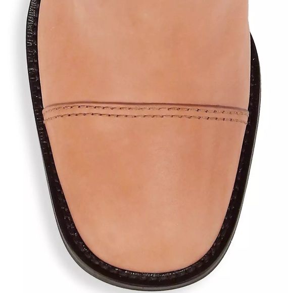 NIB - See by Chloé - Alexis Square-Toe Leather Ankle Boots - Size 37 - Picture 4 of 9